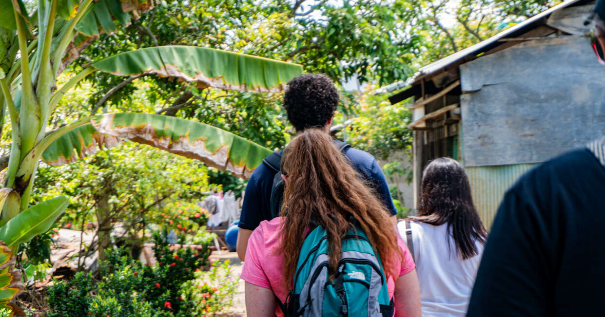 Walking through the Mekong Delta, Vietnam